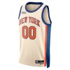 Camiseta Hombre NBA New York Knicks Personalizadas 2025-26 Nike City Edition Blanco Swingman